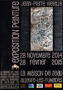 Exposition de peintures abstraites dans le Gard